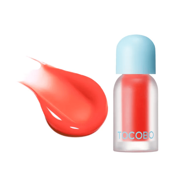 TOCOBO JUICY BERRY PLUMPING LIP OIL 15 Coral Soda - AU Beauty Bazaar
