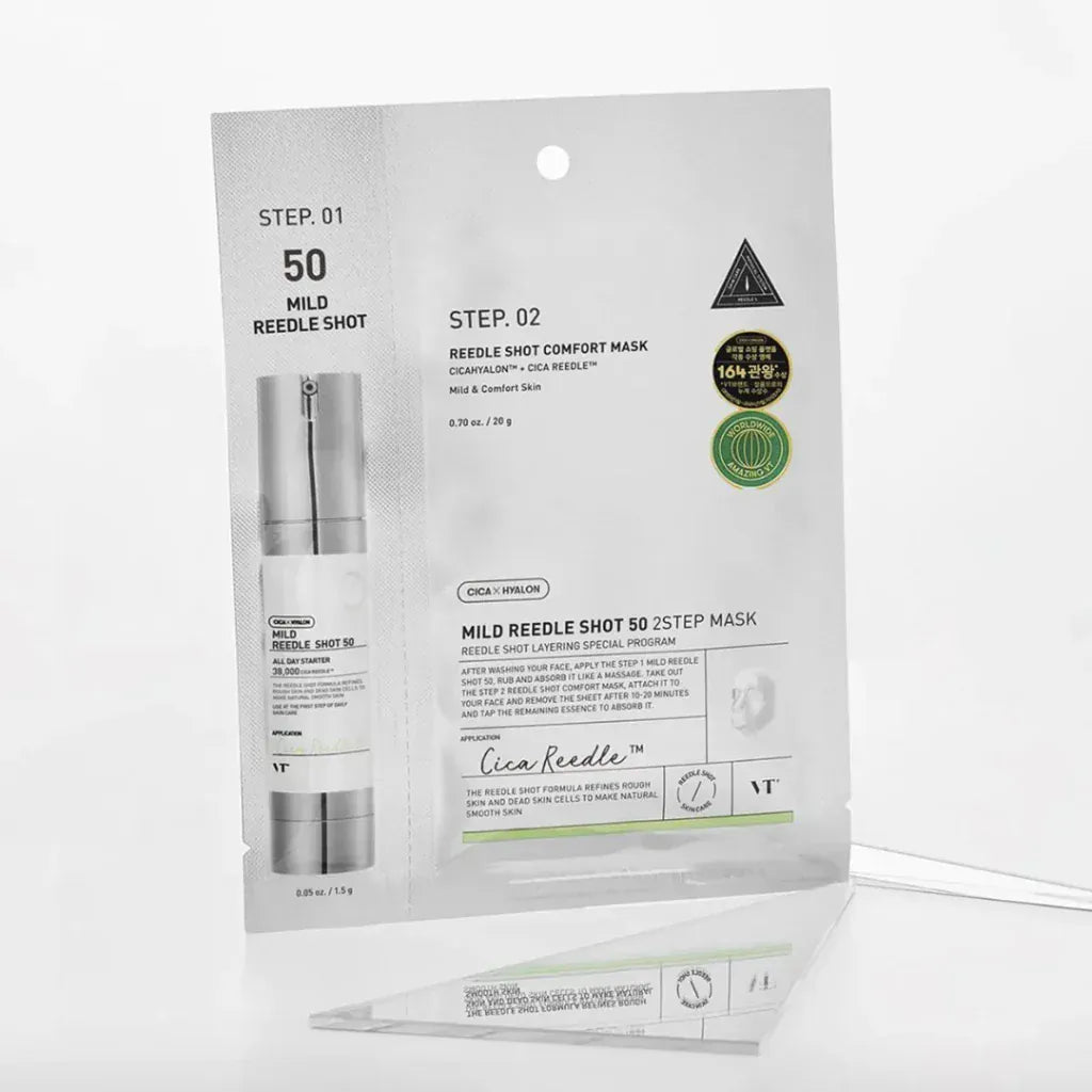 VT - Mild Reedle Shot 50 2 - Step Mask (1 Piece) - AU Beauty Bazaar