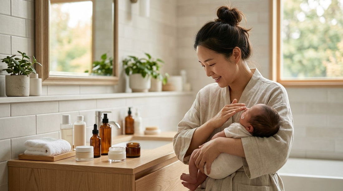 Korean skincare for new mums and postpartum skin: complete 2026 guide