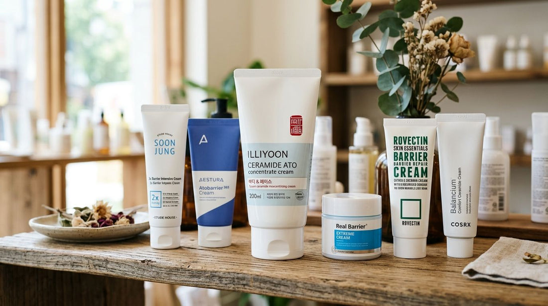 Best Korean ceramide creams for barrier repair in 2026