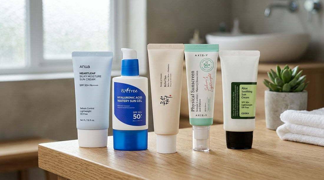 Best Korean sunscreens for oily and acne-prone skin in 2026