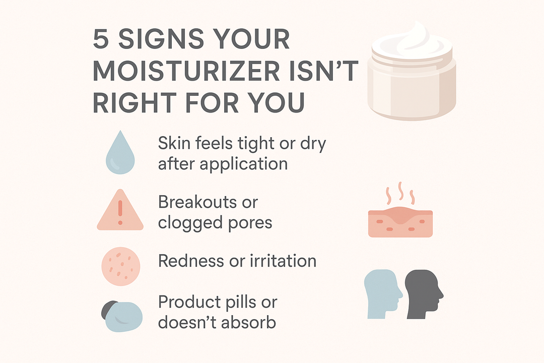 5 Signs Your Moisturizer Isn’t Right for You