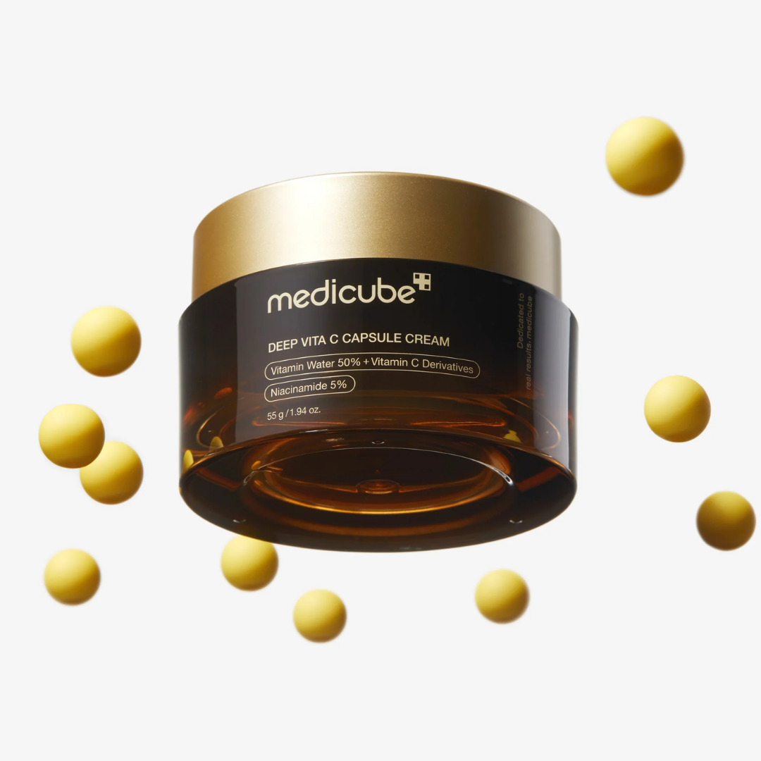 MEDICUBE Deep Vita C Capsule Cream: A Korean Brightening Cream
