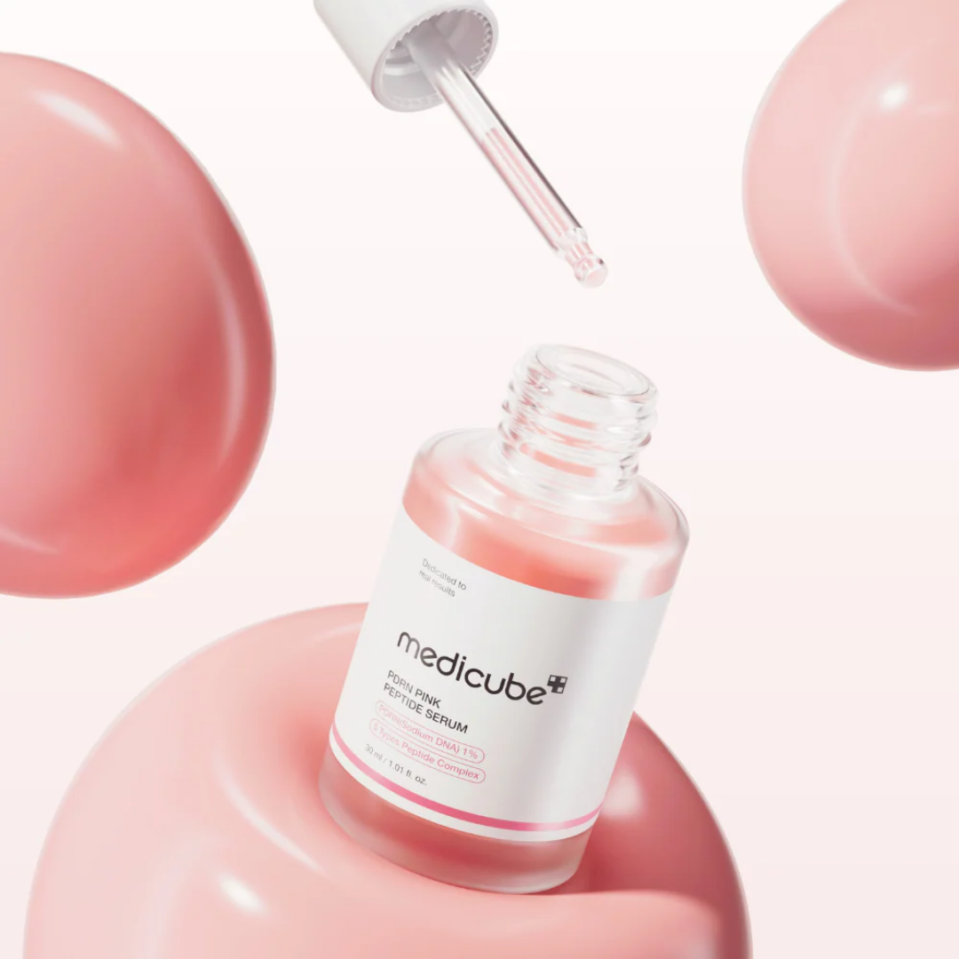 Firmer, Younger, and Glowing Skin with our Collagen PDRN Pink Peptide Serum