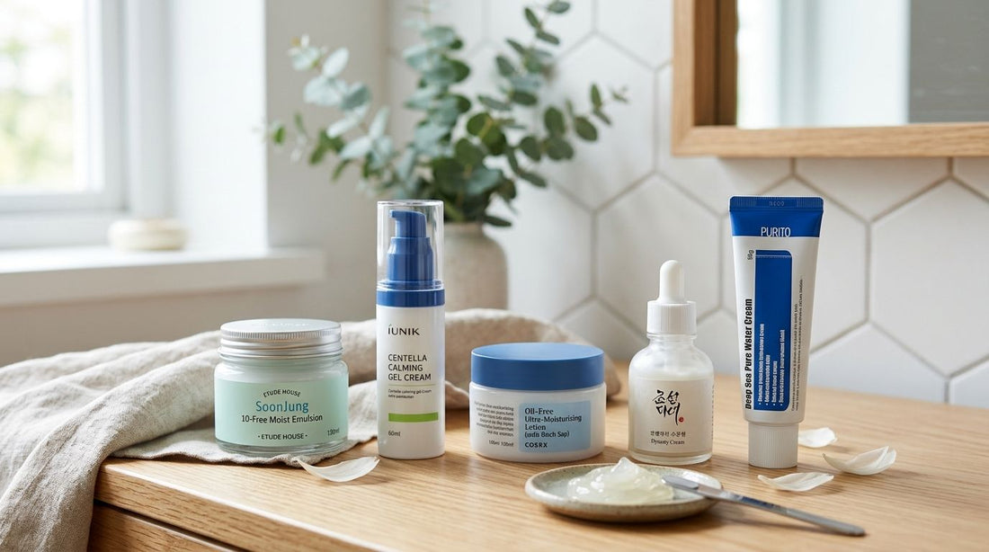 Best Korean moisturisers for combination skin in 2026