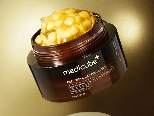 An Honest Review of the Medicube Vita C Capsule Cream: Results, Texture & More - AU Beauty Bazaar