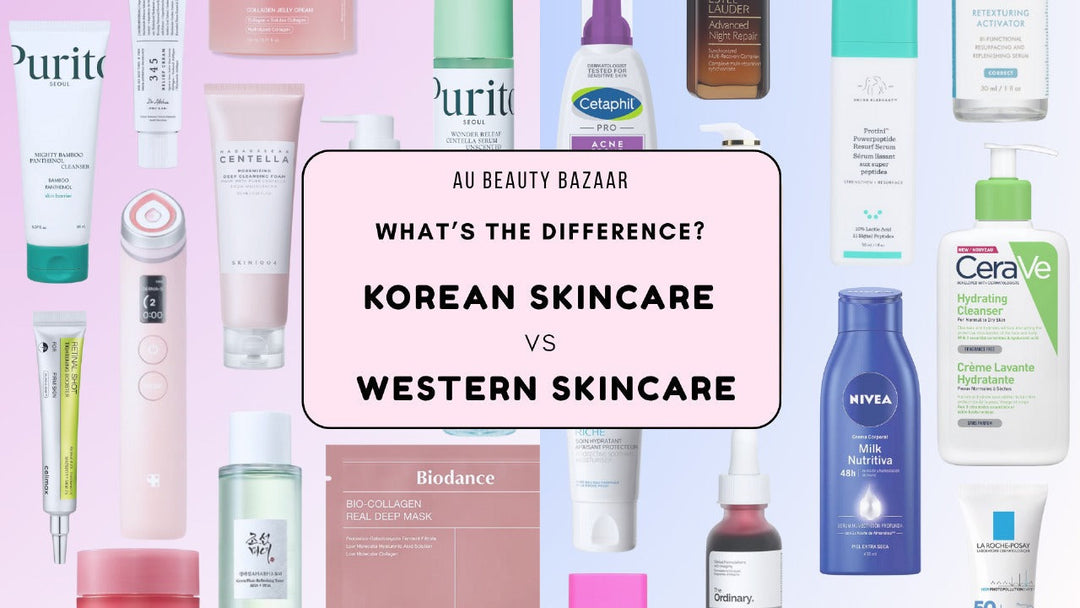 Comparing K-Beauty and Western Brands Skincare Products: Key Differences & Insights