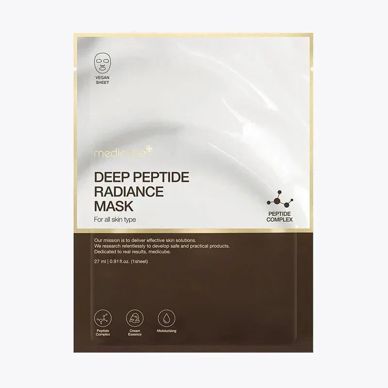 Discover the Glow: MEDICUBE Deep Peptide Radiance Mask Review - AU Beauty Bazaar
