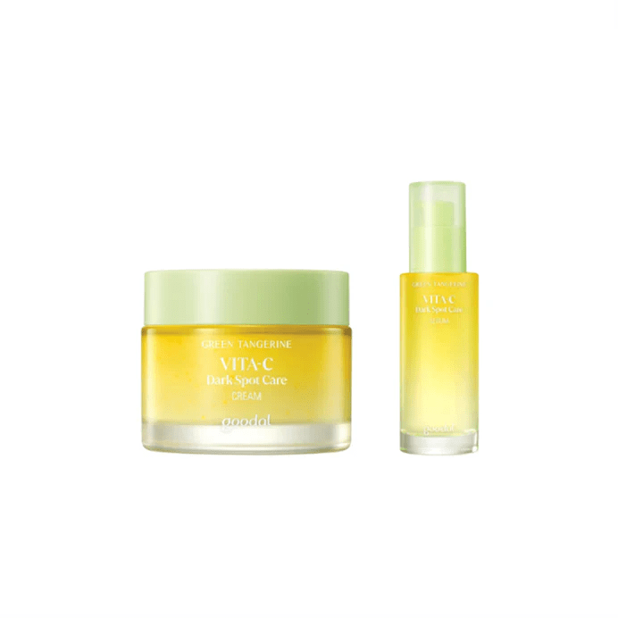 Fade Blemishes with Goodal Green Tangerine Vita C Dark Spot Care Set - AU Beauty Bazaar
