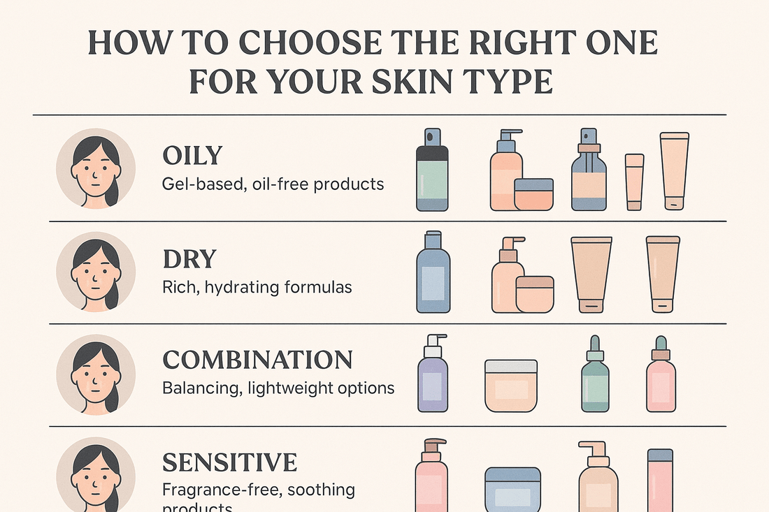 How to Choose the Right One for Your Skin Type - AU Beauty Bazaar