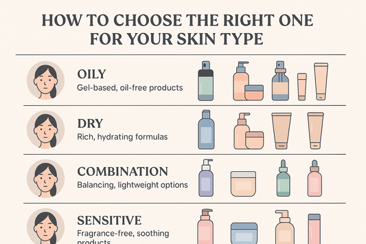 How to Choose the Right One for Your Skin Type - AU Beauty Bazaar