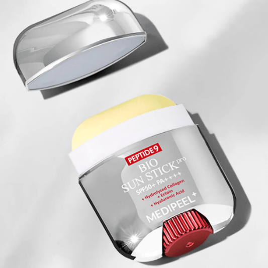 MEDI-PEEL Peptide 9 Bio Sun Stick: Advanced SPF50+ Protection with Anti-Aging Benefits - AU Beauty Bazaar