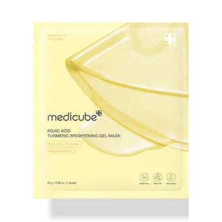 Brighten Your Skin with Medicube's Kojic Acid Turmeric Brightening Gel Mask