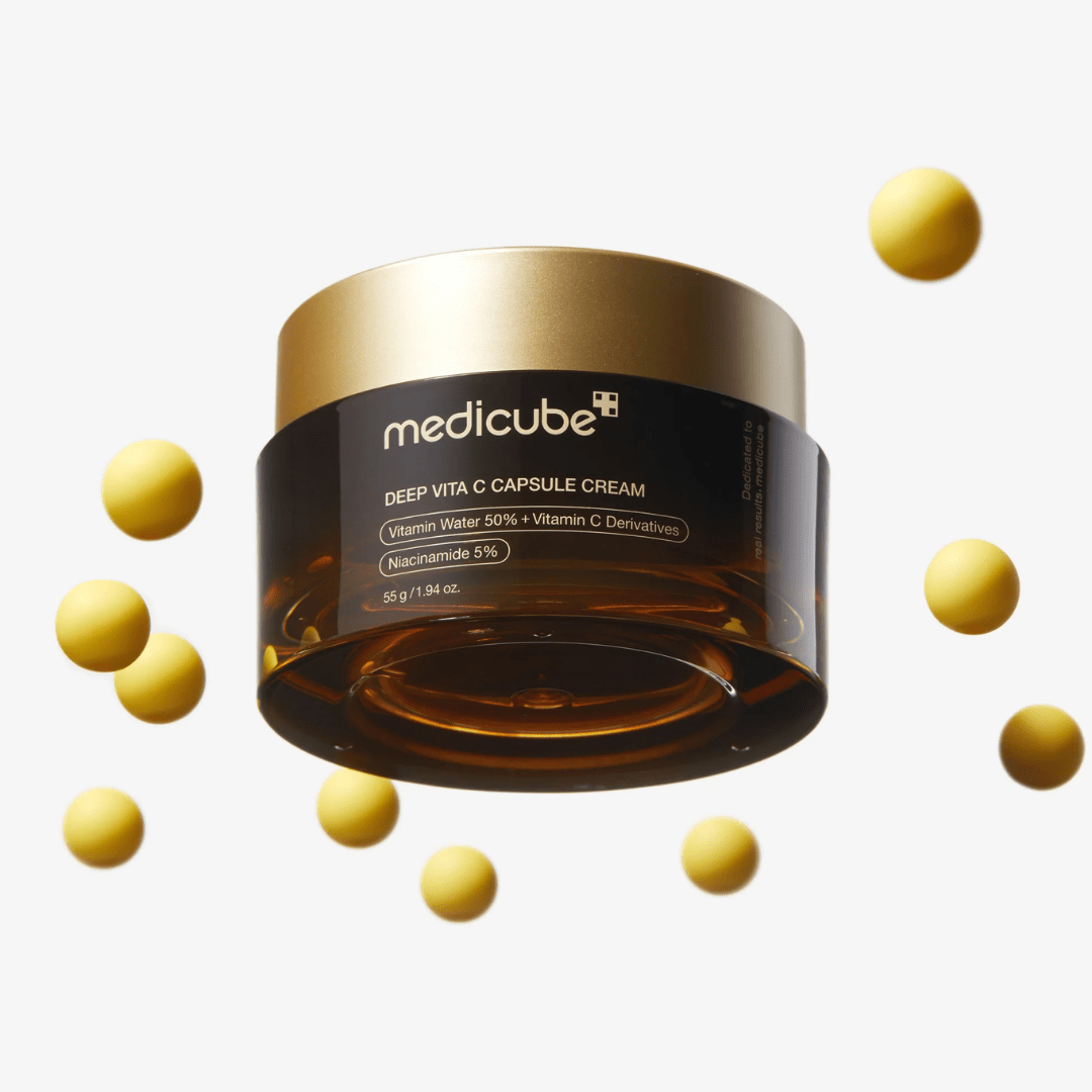 MEDICUBE Deep Vita C Capsule Cream: A Korean Brightening Cream - AU Beauty Bazaar