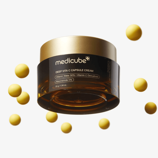 MEDICUBE Deep Vita C Capsule Cream: A Korean Brightening Cream - AU Beauty Bazaar