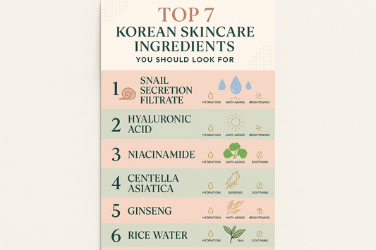 Top 7 Korean Skincare Ingredients You Should Look For - AU Beauty Bazaar