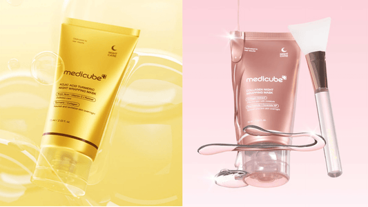 What Is Better, the Medicube Collagen or Tumeric Night Wrapping Mask? Expert Comparison - AU Beauty Bazaar