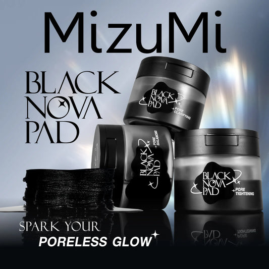 MizuMi Black Nova Pad Pore Clarifying 80 Pads