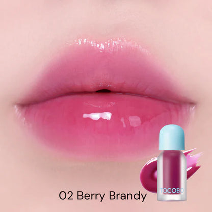 TOCOBO JUICY BERRY PLUMPING LIP OIL 02 BERRY BRANDY
