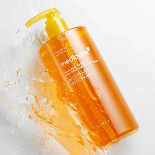 Medicube KOJIC ACID TURMERIC VITA BRIGHTENING BODY WASH 400ml