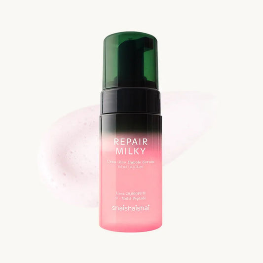 shaishaishai Repair Milky Urea Glow Bubble Serum – product