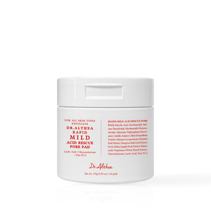 Dr. Althea Rapid Mild Acid Rescue Pore Pad 65 Pads