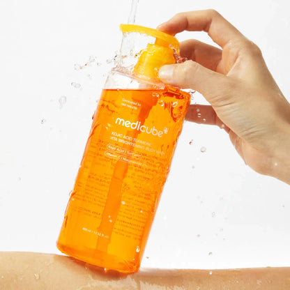 Medicube KOJIC ACID TURMERIC VITA BRIGHTENING BODY WASH 400ml