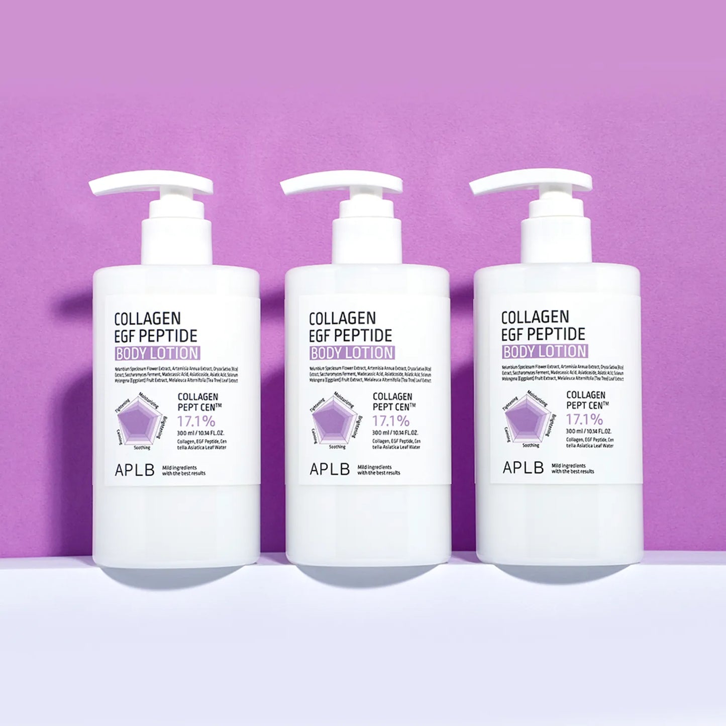 APLB COLLAGEN EGF PEPTIDE BODY LOTION 300ML