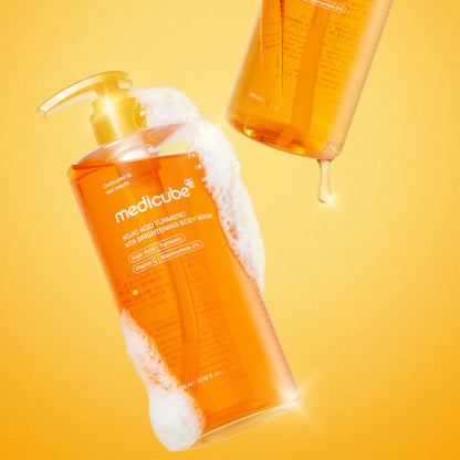 Medicube KOJIC ACID TURMERIC VITA BRIGHTENING BODY WASH 400ml