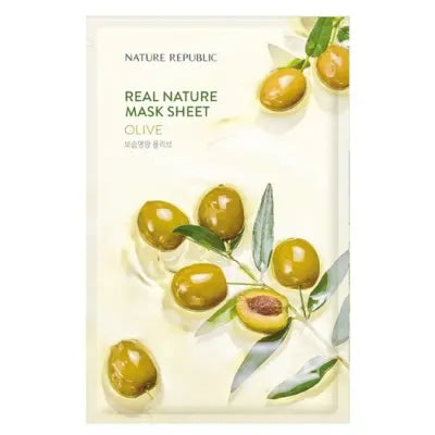 Nature Republic REAL NATURE SHEET MASK OLIVE 23ml