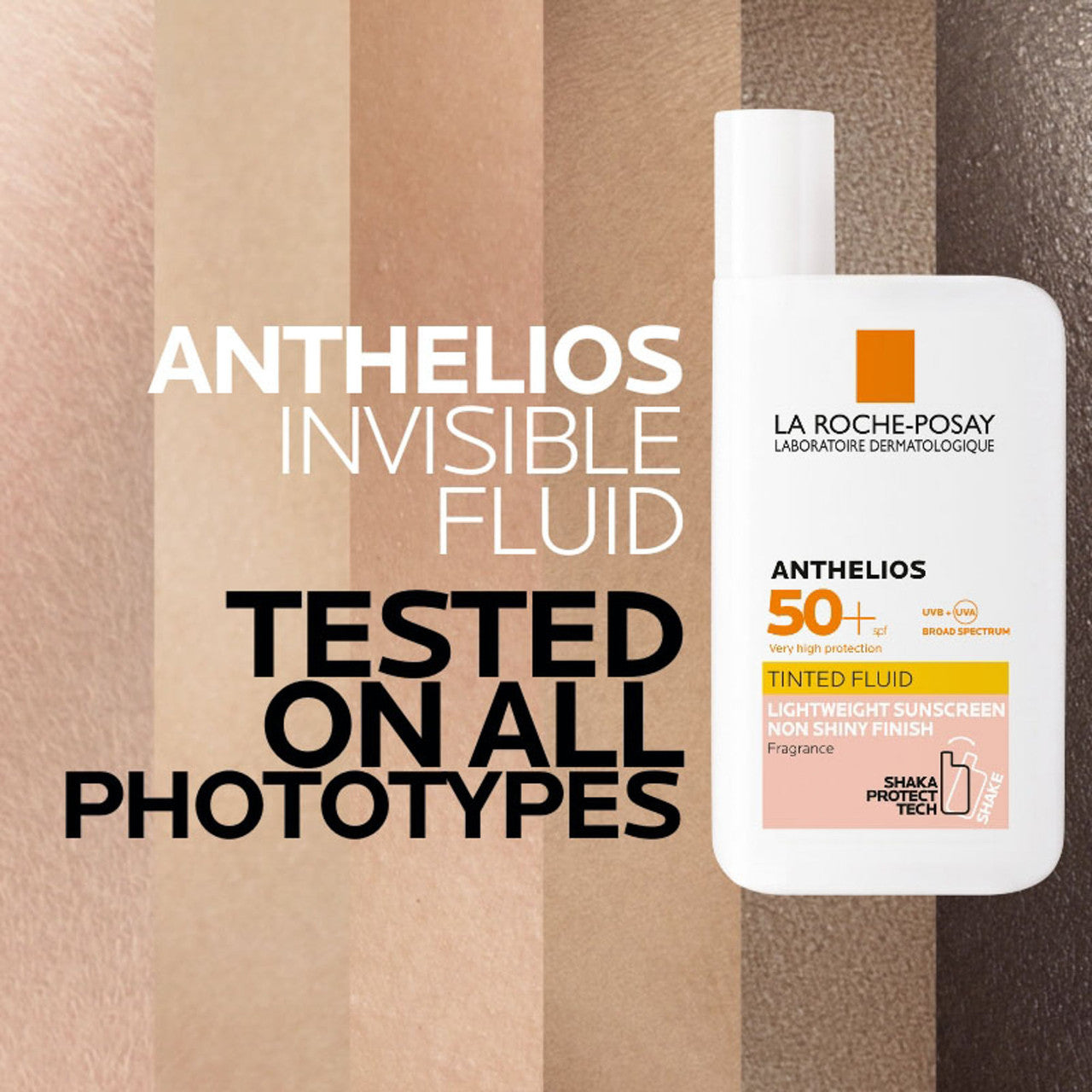 La Roche-Posay Anthelios Invisible Fluid Tinted SPF 50+ 50mL