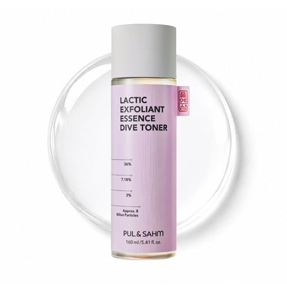 PUL & SAHM Lactic Exfoliant Essence Dive Toner 160ml