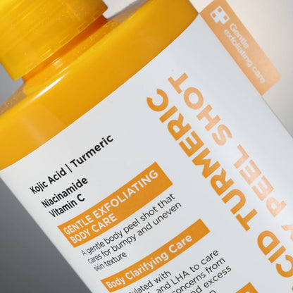 MEDICUBE KOJIC ACID TURMERIC BODY PEEL SHOT 280ml
