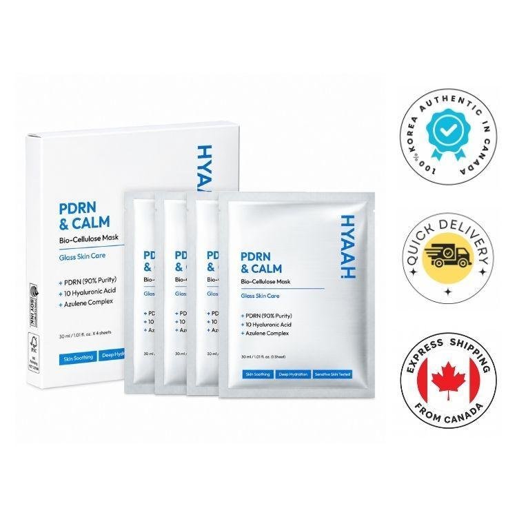 HYAAH HEEYA PDRN Calm Biocellulose Mask 1ea