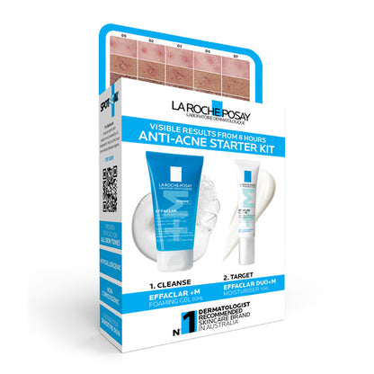 La Roche-Posay Effaclar Anti-Acne Starter Kit 2 Piece Set