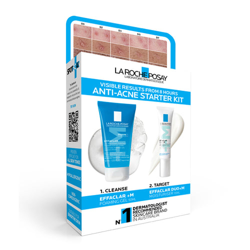 La Roche-Posay Effaclar Anti-Acne Starter Kit 2 Piece Set