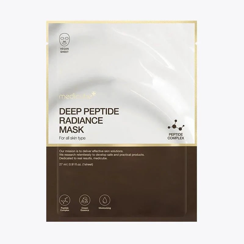 MEDICUBE Deep Peptide Radiance Mask (1 PIECE)