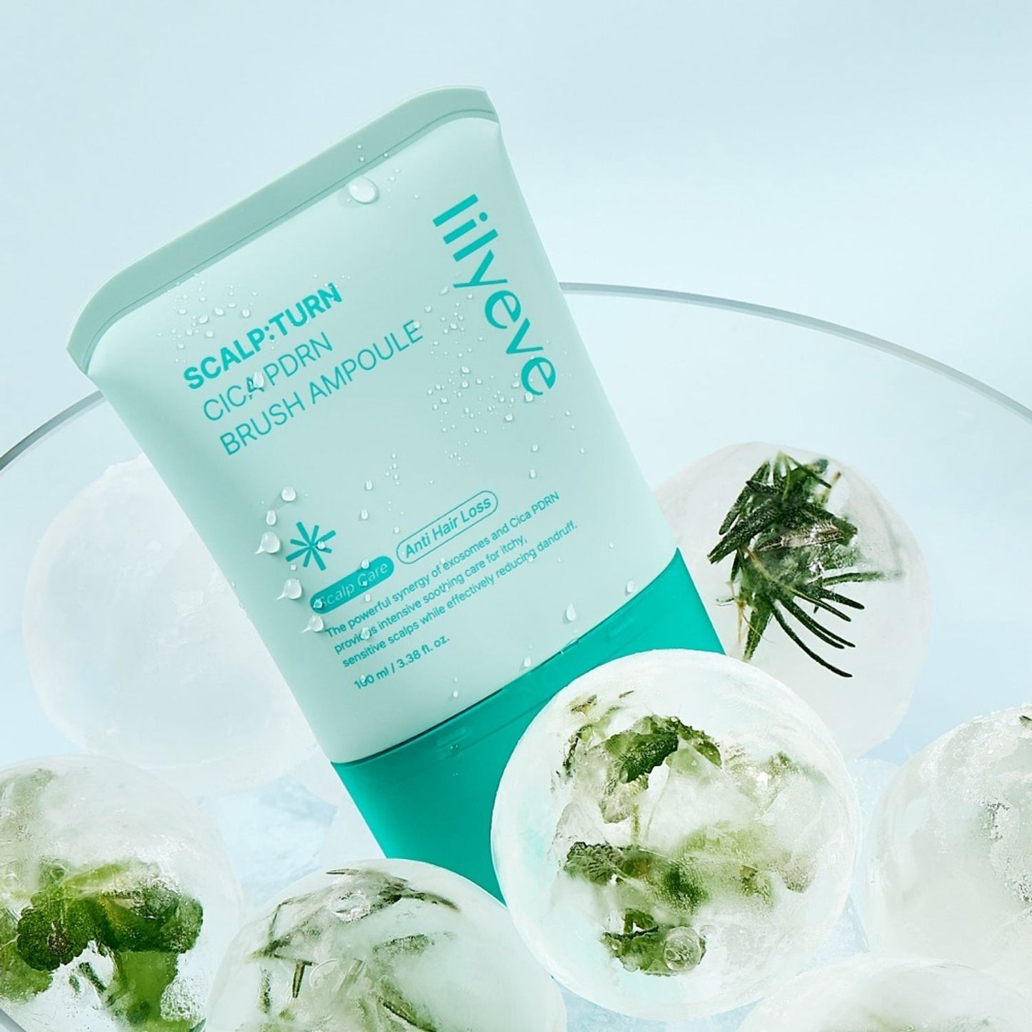 LILYEVE SCALP:TURN CICA PDRN BRUSH Ampoule 100ml