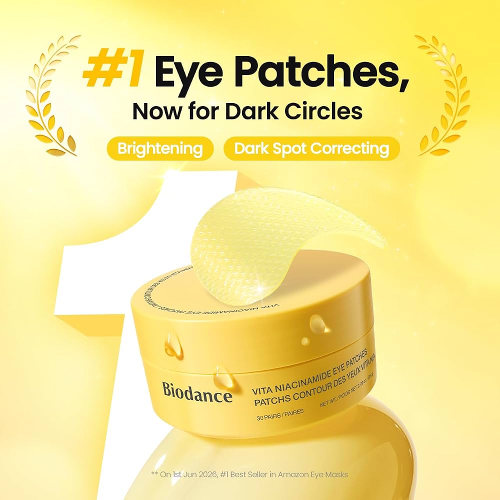 Biodance Vita Niacinamide Eye Patches (30ea)