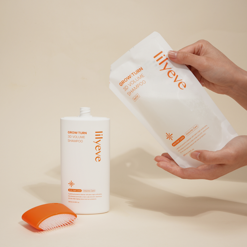 LILYEVE GROW:TURN 3D Volume Shampoo Refill 200ml