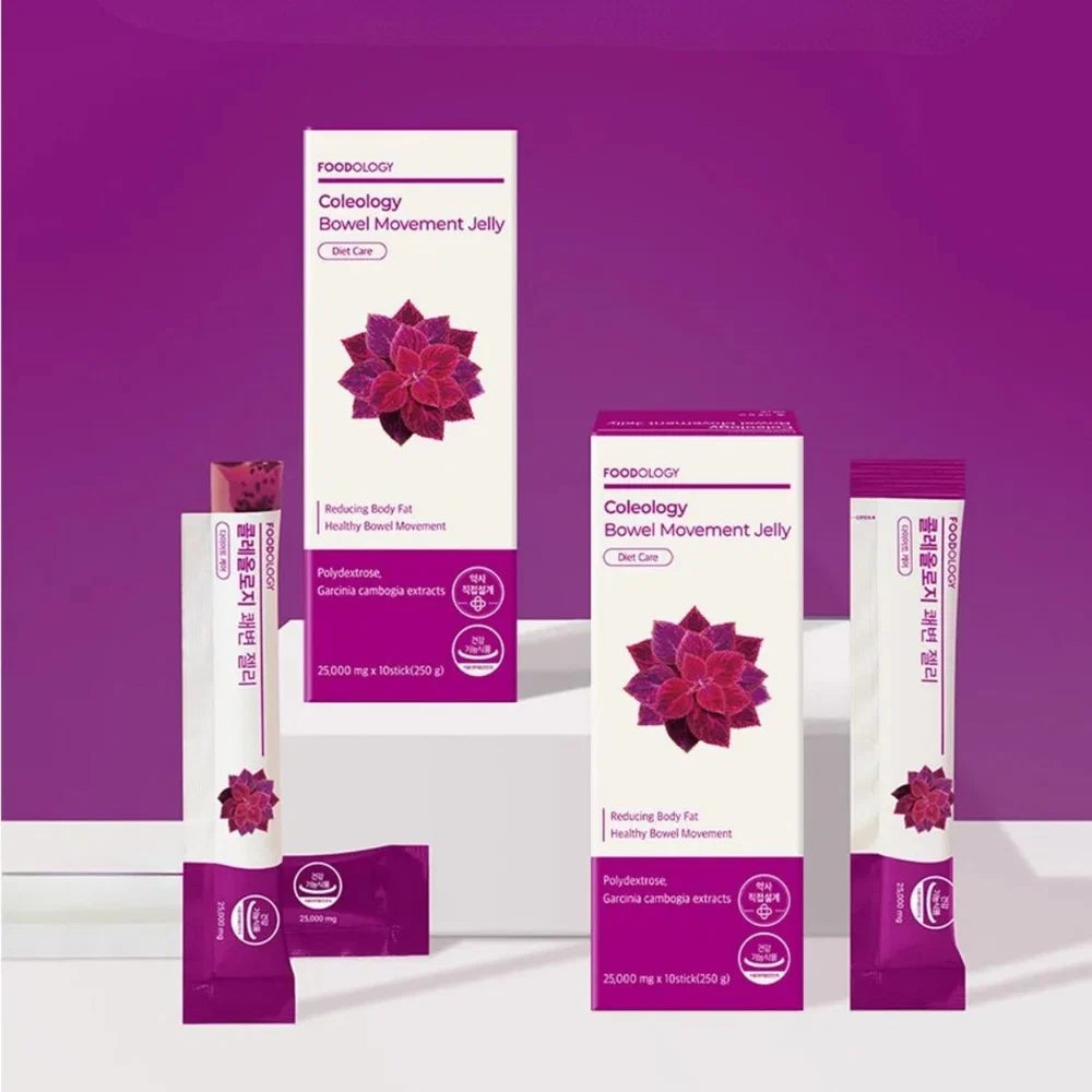 FOODOLOGY Coleology Bowel Movement Jelly 10 Sticks