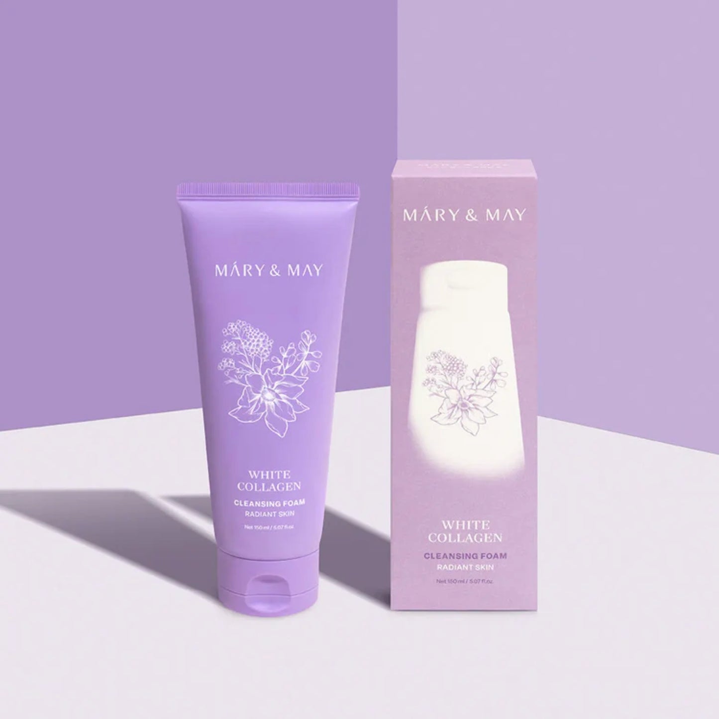 Mary&May White Collagen cleansing foam 150ml