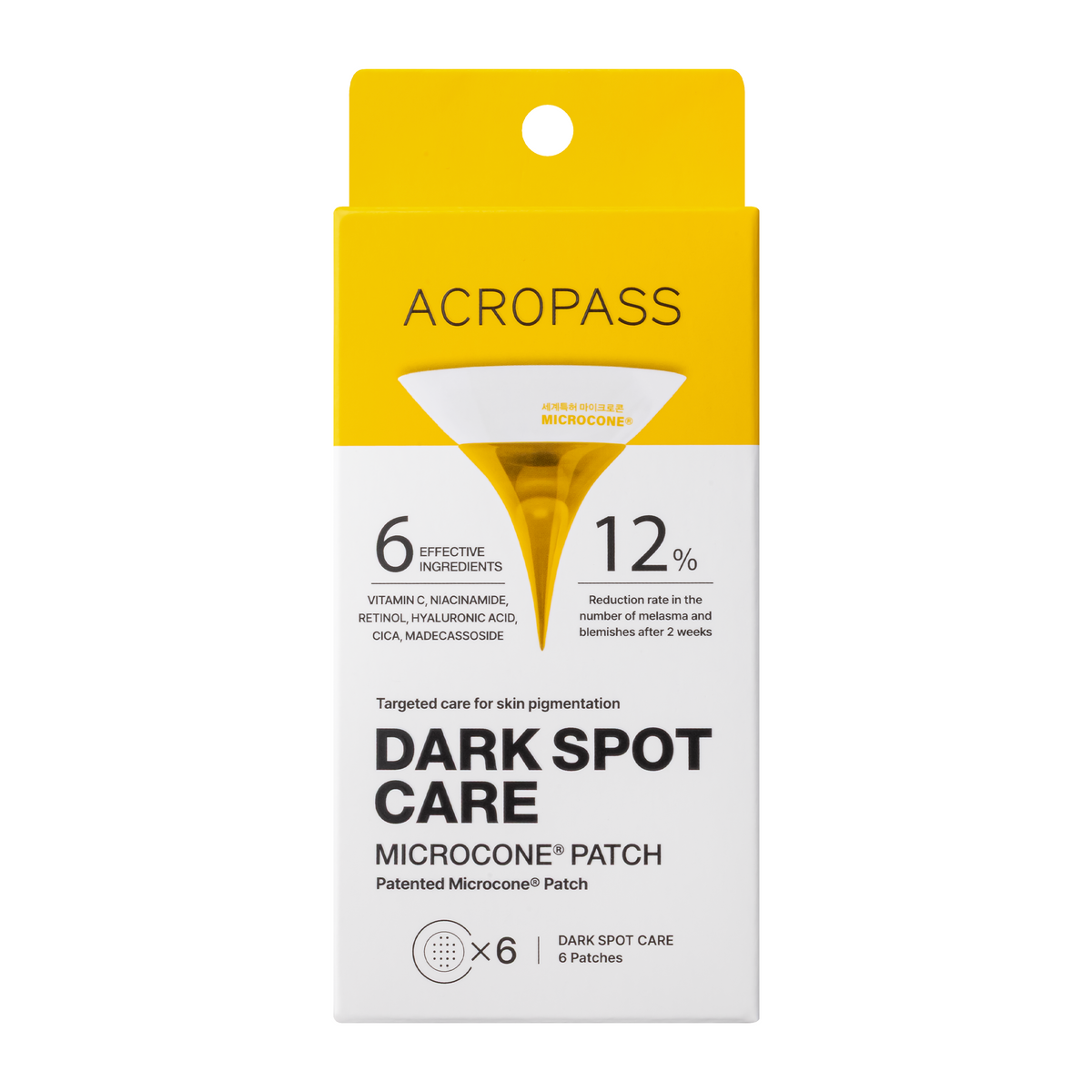 AcroPass Dark Spot Care Microcone Patch (6 Patches)