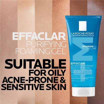 La Roche-Posay La Roche Posay Effaclar Purifying Foaming Gel Anti-Acne Cleanser 200mL
