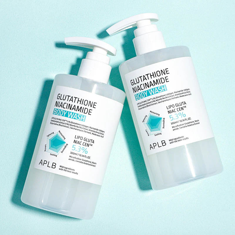 APLB GLUTATHIONE NIACINAMIDE BODY WASH 300ML