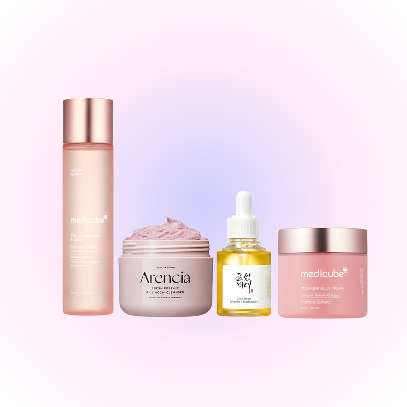 Medicube & Mochi Skin Plumping Essentials Set | Boost Hydration & Plumpness