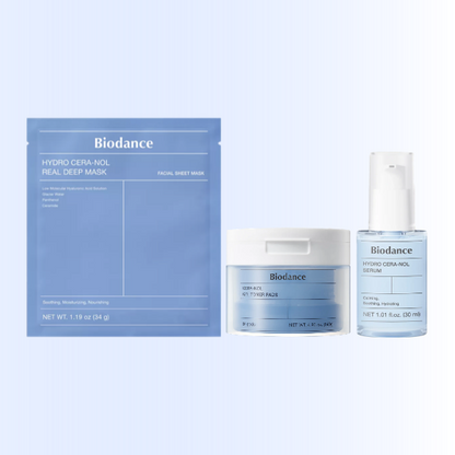 Biodance Cera-Nol Barrier Care Set | Hydrate, Calm & Comfort🩵