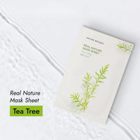 Nature Republic REAL NATURE SHEET MASK TEA TREE 23ML (1EA) Free