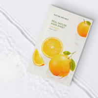 Nature Republic Real Nature Mask Sheet Orange 23ml Free