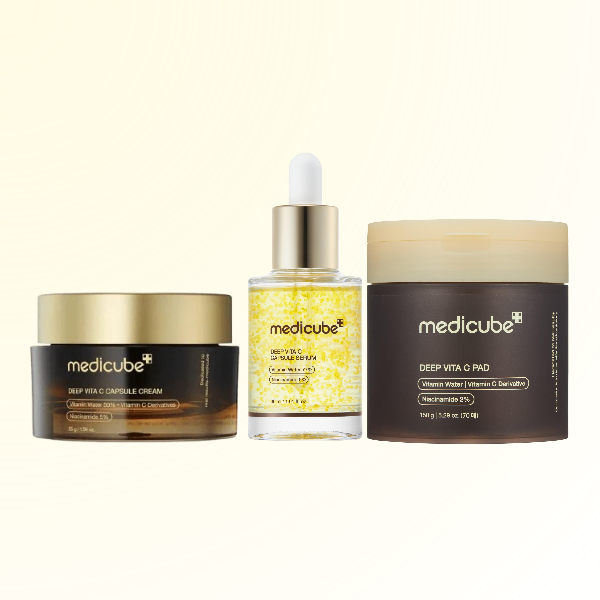 Medicube Vitamin C Glow Kit | Brighten, Smooth & Revive 🍋